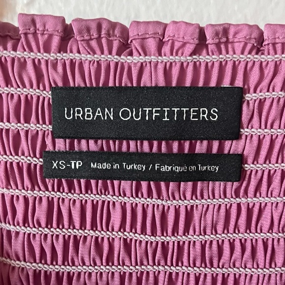 Urban Outfitters Pink Satin Crop Top - Picture 7 of 7